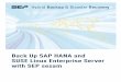 Back Up SAP HANA and SUSE Linux Enterprise Server with … · SUSE Linux Enterprise Server with SEP sesam ... is a comprehensive SAP and SUSE Linux Enterprise Server ... time while