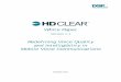 HDClear White Paper - DSP Group · Speech Recognition (ASR), ... In noisy public venues, ... Version 1.1 HDClear White Paper The HDClear Solution