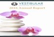 2016 Annual Report - Home | Vestibular Disorders Association Report... · 2016 Annual Report FINANCIAL REPORT ... Brenda Berger Stuart Berman ... Portland General Electric Employee
