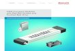 CKR Compact Modules with Ball Rail ... - Bosch … Compact Modules with Ball Rail Guides and Toothed Belt Drive. 2 Bosch Rexroth Corp. Linear Motion and Assembly Technologies CKR RE