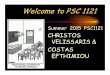 CHRISTOS VELISSARIS & COSTAS EFTHIMIOU - UCF …cvelissaris/Summer15/PSC1121... · 2015-06-22 · CHRISTOS VELISSARIS & COSTAS EFTHIMIOU. PHYSICS IN FILMS PSC1121 ... A course that