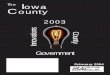 Iowa County · The Iowa County February 2004 3 ISAC OFFICERS PRESIDENT J. Patrick White - Johnson County Attorney 1ST VICE PRESIDENT Angela Connolly ... David Vestal - …
