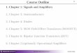Course Outline - Weber State Universityfaculty.weber.edu/snaik/EE3110/01Chapter 1.pdf · Course Outline 1 1. Chapter 1: ... Bipolar Junction Transistors (BJT) 6. Chapter 2 ... Chapter