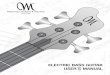 Mayones Electric Bass Guitar User s Manualassets1.mayonescdn.com/wp-content/uploads/2016/10/mayones_bass... · - 2 - Electric Bass Guitar User’s Manual DEAR BASS PLAYER! Thank you