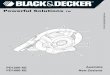 Powerful Solutions TM - BLACK+DECKERservice.blackanddecker.com.au/PDMSDocuments/EU/Docs//docpdf/pd… · Your Black & Decker Dustbuster FlexiTM vacuum cleaner has been designed for