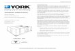 TECHNICAL GUIDE (R-407C) - yorkair.ru 300.pdf · TECHNICAL GUIDE (R-407C) SINGLE PACKAGE ... Although the units are primarily designed for curb mounting on a roof, ... 13 TYPICAL