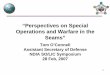â€œPerspectives on Special Operations and Warfare in ??Perspectives on Special Operations and Warfare