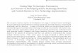 Cutting Edge Technologies Presentation: An Overview of ... · Cutting Edge Technologies Presentation: An Overview of Developing Sensor Technology Directions and Possible Barriers