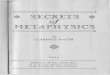 SECRETS - Trinity Center for Spiritual Livingtrinitycenteratlanta.org/wp-content/uploads/2016/04/Secrets_of... · Foreword IN the following pages entitled, "Secrets of Meta physics,”