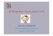 ICTEAM Best Thesis Award 2015 - Université catholique de ... reddot/ir-ictm/images... · ICTEAM Best Thesis Award 2015 . ... Respective strength criteria not necessarily comparable