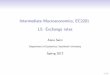Intermediate Macroeconomics, EC2201 L5: Exchange /menu/standard/file/L...  Intermediate Macroeconomics,