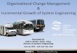 Organizational Change Management Incremental Growth … · Organizational Change Management & Incremental Growth of System Engineering ... an electrical design engineer was ... Training