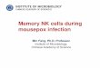 Memory NK cells during mousepox infection · Memory NK cells during mousepox infection Min Fang, Ph.D, ... • Thy1 NK Cells from Vaccinia Virus-Primed Mice Confer Protection 