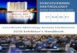 DISCOVERING METROLOGY - cmsc.org METROLOGY IN ONE EXCEPTIONAL PLACE. ... of coordinate metrology solutions for quality control, quality production, precision assembly, and …