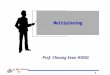 Multiplexingnetworking.khu.ac.kr/.../Chapter6(Multiplexing).ppt · PPT file · Web view2015-06-12 · Multiplexing Prof. Choong Seon HONG 6 장 다중화(Multiplexing) Dividing a