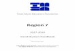 Region 7 - Texas Music Educators Association · Texas Music Educators Association Region 7 2017-2018 Vocal Division Handbook Revised August 2017