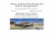The USA Historical AFV Registerafvregister.org/Downloads/The USA Historical AFV register 4.0.pdf · The USA Historical AFV Register is organized by state and city or town as follows