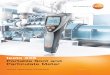 testo 338 Portable Soot and Particulate Meter · testo 338. Portable Soot and. Particulate Meter . ... A new era in particulate measurement. ... Filter Smoke Number (FSN), 