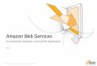 Amazon Web Services - SKI Web Services SKI... · Amazon Web Services For Government, Education, and Nonprofit Organizations. ... Amazon Cognito AWS CodeDeploy AWS Personal …