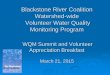 BRWC Volunteer Water Quality Monitoring Results€¦ · Volunteer Water Quality Monitoring Program ... nitrate for the second half of the season: ... Oct.) and nitrate 