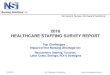 2016 HEALTHCARE STAFFING SURVEY REPORT - …nsinursingsolutions.com/Files/assets/library/workforce/Healthcare...Permanent Nurses, Permanent Solutions! Nursing Solutions, inc 3/23/2016