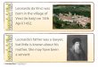 Leonardo da Vinci Fact Cards - Teaching Ideas · In 1478, Leonardo was asked to paint an altarpiece showing the birth of Jesus. He ... Leonardo da Vinci Fact Cards Author: Mark and