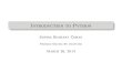 Introduction to Python - School of Mathematicsscoban/python_lecture_psbc.pdf · Introduction to Python Python is a general-purpose, high-level programming language. It o ers readable