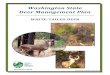 Washington State Deer Management Plan: White …wdfw.wa.gov/publications/00497/wdfw00497.pdfWashington State Deer Management Plan WHITE-TAILED DEER Washington Department of Fish and
