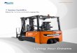Electric 1.5 to 2.0 ton capacity - doosan-iv.com · With a proud history dating back to 1937, when we first started out ... The Doosan 7 Series electric forklifts are rated waterproof