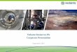 Vedanta Resources Plc Corporate Presentation Zinc Ltd. ... VEDANTA RESOURCES PLC –CORPORATE PRESENTATION 8 I II III IV Zinc Oil & Gas Intl. Zinc India ... Hours of safety training