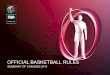 OFFICIAL BASKETBALL RULES - TOCvbra.basketball.net.au/wp-content/uploads/sites/4/2016/04/OBR... · opponents’ basket, ... Bounce/Handle the ball to the player for throw-in 5. Valid