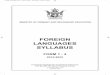 FOREIGN LANGUAGES SYLLABUS - Free ZIMSEC … · FOREIGN LANGUAGES SYLLABUS FORM 1 - 4 ... 7.0 SCOPE AND SEQUENCE ASSESSMENT ... communicative approaches where learners are