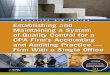PRACTICE AID SERIES Establishing and Maintaining a … · Quality Control for a CPA Firm’s Accounting and Auditing Practice, ... Quality Control Standards Task Force (2011) Robert