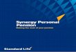 Synergy Personal Pension - standardlife.ie · Synergy Personal Pension03/12 Synergy Personal Pension You could easily live a third of your life in retirement − so it makes sense