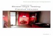 Guidelines for Blower Door Testing - Greenbuild · Passive House Blower Door Testing Guidelines Guidelines for Blower Door Testing of Passive Houses GreenBuild – 1