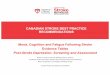CANADIAN STROKE BEST PRACTICE …€¦ · Mood, Cognition and Fatigue Following Stroke Evidence Tables Post-Stroke Depression: Screening and Assessment Eskes G and Lanctot K (Writing