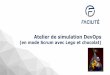 (en mode Scrum avec Lego et chocolat) - Agile Québecagilequebec.ca/app/uploads/Atelier-de-simulation-DevOps-avec-Lego... · Atelier de simulation DevOps (en mode Scrum avec Lego