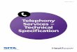 Telephony Services – Technical Specification · mx-one communicationcisco integrated router server star centre cisco integrated router cisco integrated router radio cisco integrated