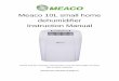 Meaco 10L small home dehumidifier Instruction Manual 10L Small Home Dehumidifier... · Meaco 10L small home dehumidifier Instruction Manual ... When using the "LAUNDRY MODE" to speed