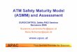 (ASMM) and Assessment ATM Safety Maturity Model · ATM Safety Maturity Model (ASMM) ... Requirement for ATM Services' Personnel ISO 9001 Eurocontrol ... Questionnaire ATM Extension