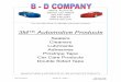 3M™ Automotive Products - B-D Companyb-dco.com/content/catalog/3m.pdf · glass, side moldings, emblems, trim pieces and most plastics Excellent resistance to temperature extremes