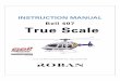 True Scale Bell 407 (470 size) Instruction Manual Scale Bell 407 (470... · True Scale Bell 407 Instruction Manual 1 SPECIFICATIONS: Motor:* 1x 2222 2000KV brushless outrunner, 6S