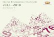 Qatar Economic Outlook 2016–2018 - mdps.gov.qa · iii Foreword This Qatar Economic Outlook 2016–2018 presents forecasts for the years 2016 to 2018 (Part 1), and reviews activity