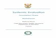 Systemic Evaluation - Saide of Education - Systemic... · This historic report on Systemic Evaluation at Foundation ... Department has adopted 26 indicators for ... The study involved