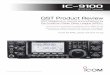 QST Product Review - Icom America · QST – Devoted Entirely to Amateur Radio  April 2012 51 Technical by Mark Spencer, WA8SME ICOM IC-9100 MF/HF/VHF/UHF Transceiver
