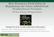 Best Practices: Food Safety & Regulations for Value … · Best Practices: Food Safety & Regulations for Value-Added Food Production in Vermont VT New Farmer Webinar Series