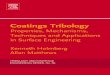 COATINGS TRIBOLOGY - Concordia Universityusers.encs.concordia.ca/~tmg/images/6/64/Coatings_Tribology.pdf · Vol. 28 Coatings Tribology ... Vol. 42 Lubricated Wear – Science and