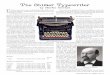 The Shimer Typewriter - Antique Typewriters · ETCetera No. 10 / June, 013 / have a carriage shift as seen on the under-strike Remington typewriters. Other notable differ-ences on