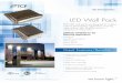LED Wall Pack - TCP Lighting€¦ · Long 50,000 hour rated life Minimizes replacements & ... by NVLAP certified laboratory in accordance with IESNA LM-79-08 ... WP80 LED Wall Pack