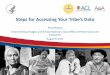 Steps for Accessing Your Tribe's Data · Steps for Accessing Your Tribe’s Data ... Kristen (Krissy) Hudgins and Kristen Robinson, ACL’s Office of Performance and ... – Health